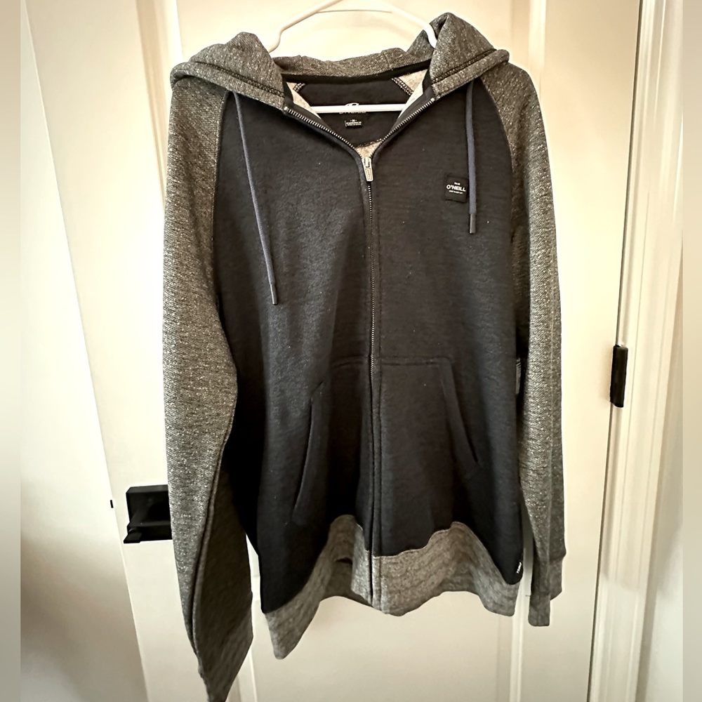 Men’s O’Neill zipper up hoodie size medium new with tags
